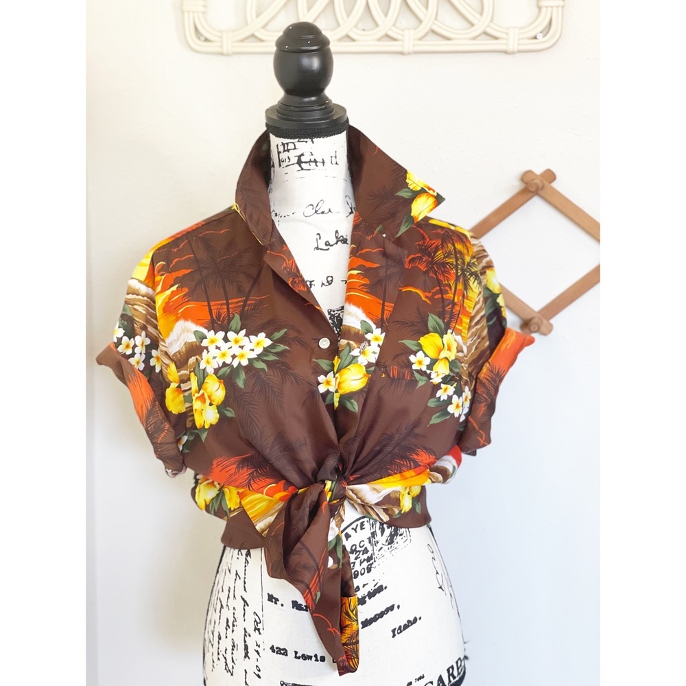 Vintage Hawaiian Shirt Size Large